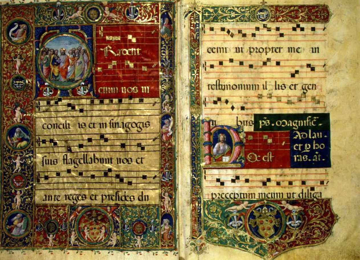 Средневековая нотная рукопись